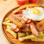 Combo 5 - Salchi Cubana + jugo