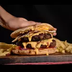 Hamburguesa doble 5 gustos