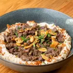CREMA DE GARBANZO CON CARNE