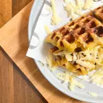 WAFFLE DE PLÁTANO MADURO