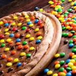 Chocolate preto com pastilhas