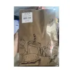 Saco kraft vinco pp 50un estampa ham