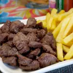 CARNE DO SOL ANGUS C/ FRITAS