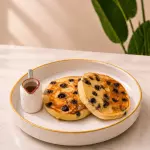 Pancakes de Blueberry GF
