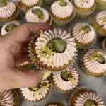 Pistacho &  frambuesa🍓