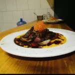 Risotto huanc lomo s.