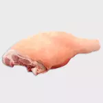 Pernil con cuero