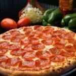 Pizza de salami