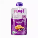 Papinha  Banana, Mirtilo e Quinoa