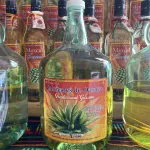 Garrafa de Mezcal tradicional de gusano 4 Lts