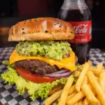HAMBURGUESA GREEN DAY-COMBO🍔🍟🥤