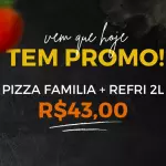 Pizza Família + Refrigerante