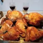 Pollo asado entero