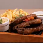 Porção Picanha Grelhada c/ Fritas