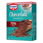 CHOCOLATE PÓ DR OETKER 200G - 70%
