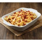 Fritas com Bacon e queijo