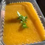 CREME DE AIPIM COM CARNE DESFIADA