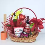 C004 Cesta Especial com Vinho