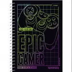 Caderno Univ. 10m Gamer - Troppo