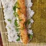 Makimono peixe branco empanado