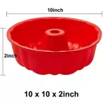 Molde Silicone Bundt 25 cm