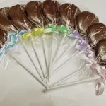 Pirulitos de chocolate