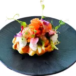 Gofre de Salmón