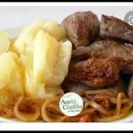 Carne de sol com mandioca