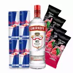 Combo Smirnoff com Red bull