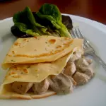 crepps de pollo