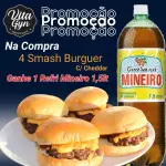 4 SMASH CHEDDAR + REFRI 1,5
