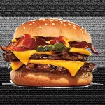 Hamburguesa Doble con Tocino