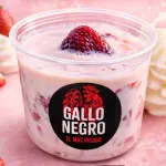 Fresas con crema