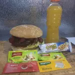 Hamburguesa con Cabanossi