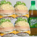 Combo🍔9 ( 4 X - Egg Burger )