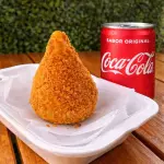 Combo coxinha + refrigerante 220ml