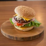HAMBURGUESA DOBLE QUESO