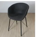 Sillón Ginebra Ecocuero Gris