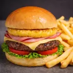 Hamburguesa Hawaiana