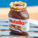 POTE DE NUTELLA COM BANANA