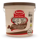 BALDE DOCE LEITE AUREA 9,8KG - CHOCO