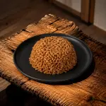Porcion de arroz de coco