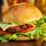 Hamburguesa al pan