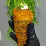 Temaki Hot salmão