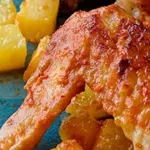Alitas a la piña