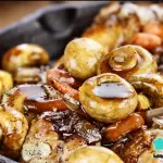 POLLO AL VINO CON CHAMPIÑON