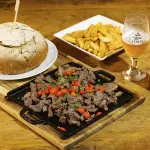 Isca de mignon com Gorgonzola