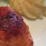 Sobrecoxa Assada com Purê
