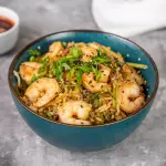 Arroz con camarones