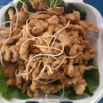 Fajitas de cerdo o pollo rebozadss